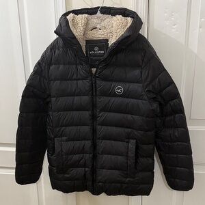 Hollister  Puffer Jacket with Black Finish